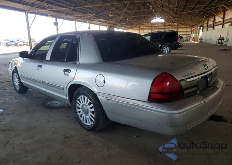 2007 Mercury Grand Marquis Gs z USA, uszkodzony, nr VIN 2MEFM74V37X631753